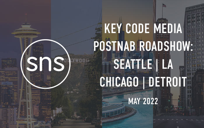 SNS at Key Code Media Post NAB Roadshow 2022
