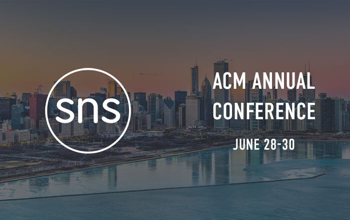 SNS at ACM annual conference 2022
