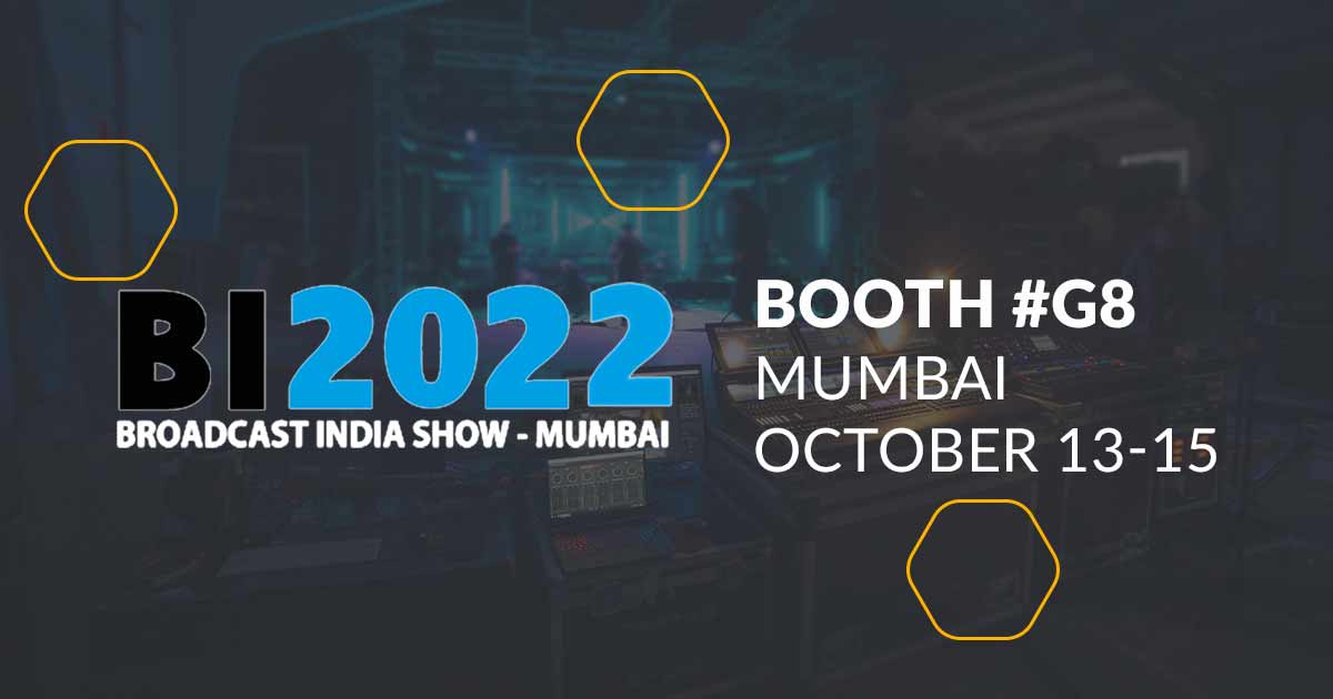 SNS at Broadcast India 2022 — SNS (Studio Network Solutions)
