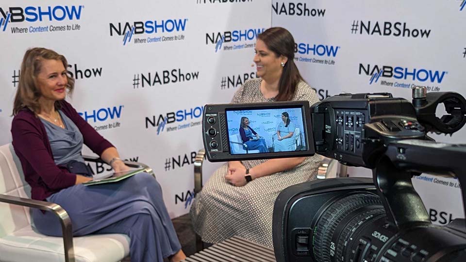 SNS interview at NAB Show 2023