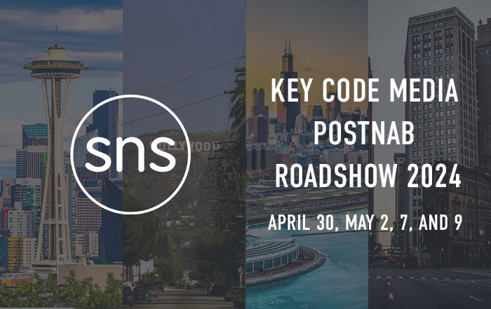 SNS at Key Code Media PostNAB Roadshow 2024