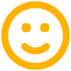 Emoji smile icon