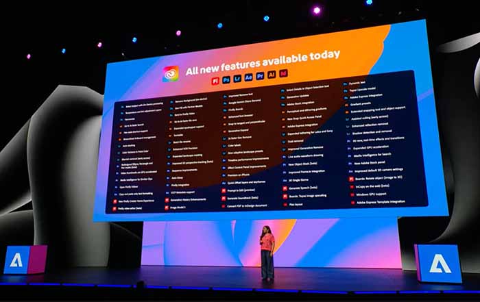 Adobe MAX keynote presentation everything now available