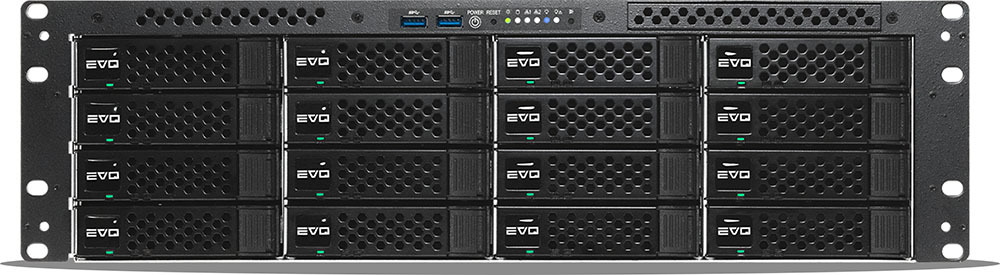 EVO 16 Bay shared storage server