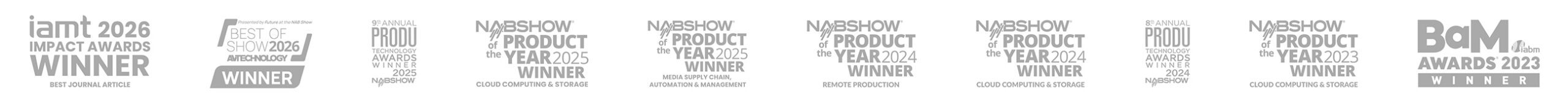 media technology awards won by sns